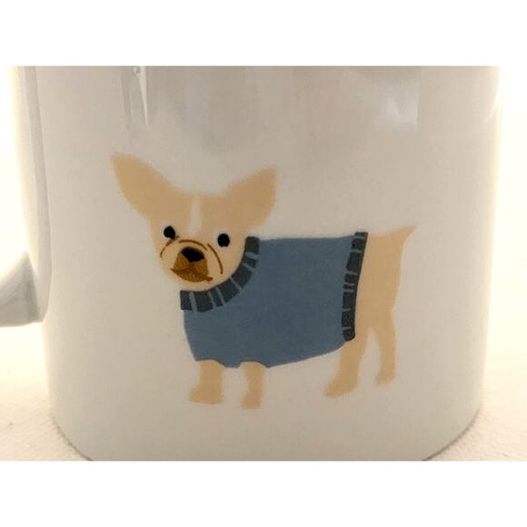MUG-FRENCHIE-PET SHOP-White-French Bulldog-Holds 12 oz-2 Available - Picture 2 of 9